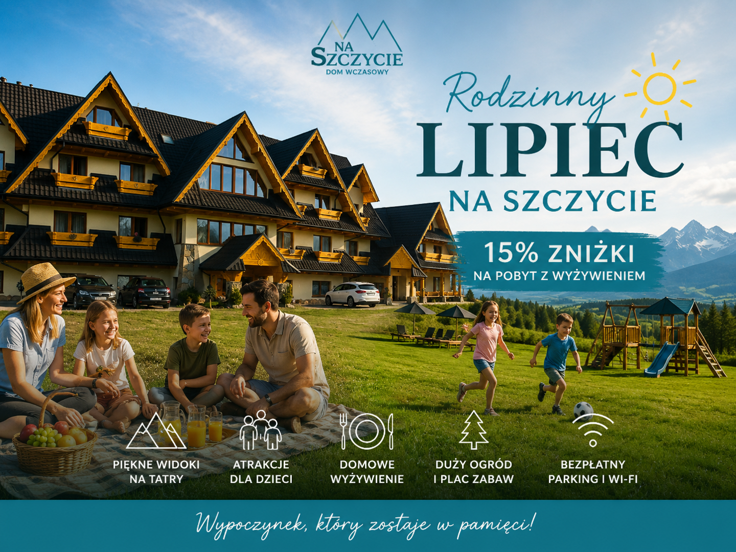 Family July at Na Szczycie